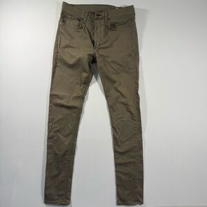 rag & bone Fit 1 Extra Slim Khaki Pants Men’s 31 Made in USA Cotton Stretch